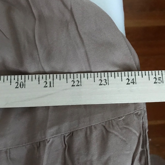 ZESICA Tiered A-Line Flutter Short Sleeve Smocked Midi Dress Women’s Size Large - Picture 15 of 16